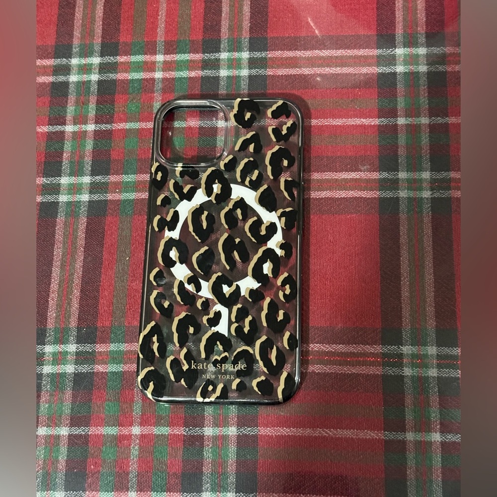 Kate Spade Leopard Print Phone Case